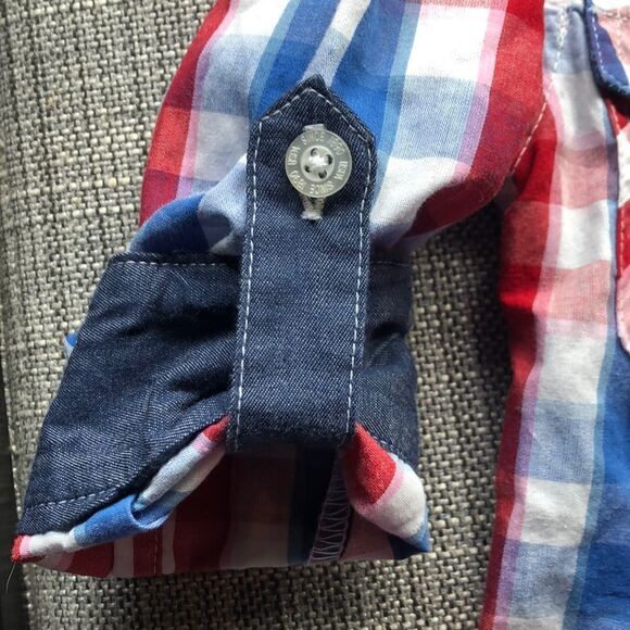 Kids US Polo Assn. Button Up Dress Shirt - Picture 2 of 4